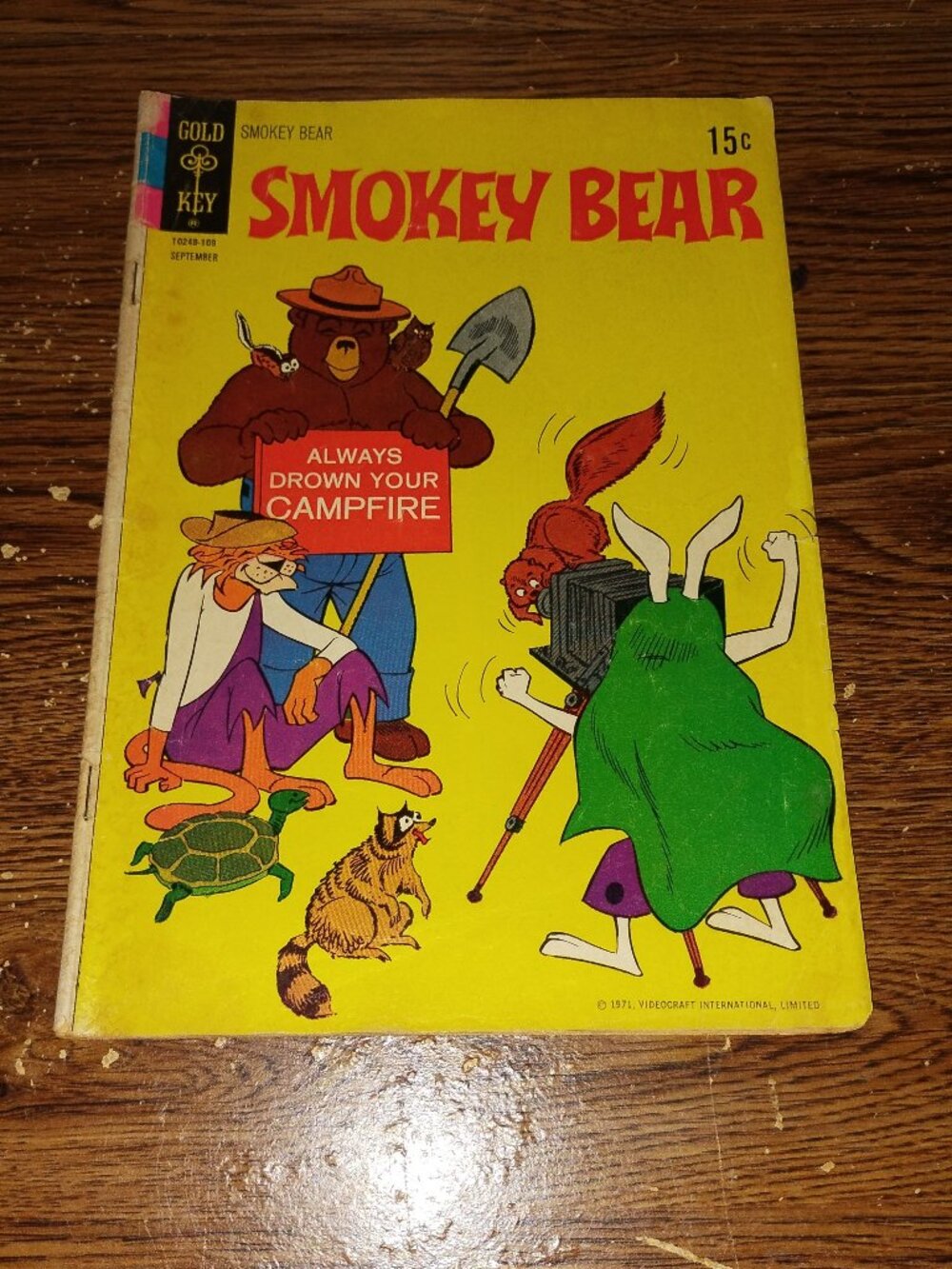 Smokey bear #7 (Gold Key Comics, 1971)
